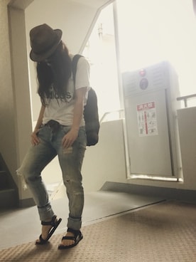 ゆかり🍎さん（レディース・152cm）の夏コーディネート