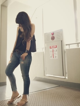 ゆかり🍎さん（レディース・152cm）の夏コーディネート