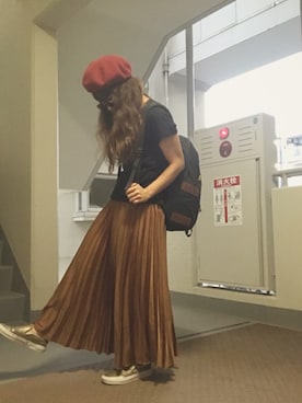 ゆかり🍎さん（レディース・152cm）の秋コーディネート