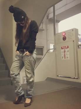 ゆかり🍎さん（レディース・152cm）の冬コーディネート