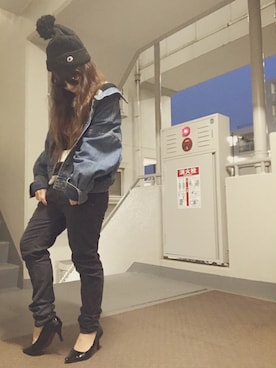 Heatherのオーバーサイズデニムジャケット Heatherのデニムジャケットを使った「オーバーサイズ」の人気