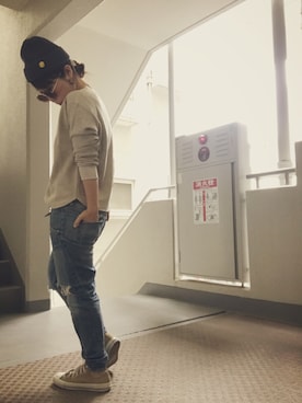 ゆかり🍎さん（レディース・152cm）の春コーディネート