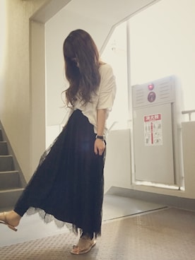 ゆかり🍎さん（レディース・153cm）の夏コーディネート