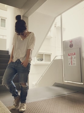 「アイテム（ブラジャー）」を使った、ゆかり🍎さん（レディース・153cm）の夏コーディネート
