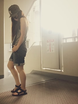 ゆかり🍎さん（レディース・152cm）の夏コーディネート