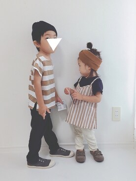 soo&aaaさん(キッズ・80cm)の秋コーディネート