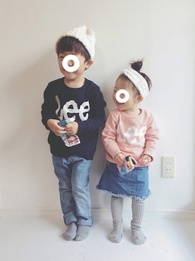 soo&aaaさん（キッズ・80cm）の秋コーディネート