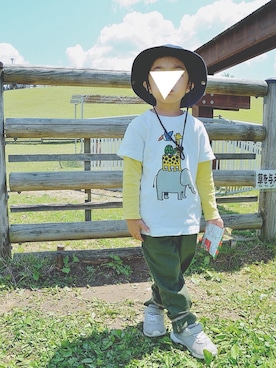 soo&aaaさん（キッズ・100cm）の春コーディネート