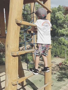 soo&aaaさん（キッズ・104cm）の夏コーディネート