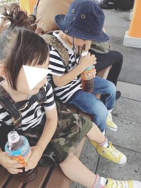 soo&aaaさん（キッズ・110cm）の夏コーディネート