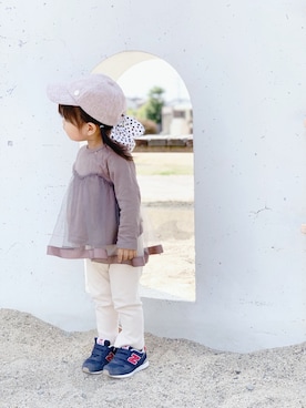 tsumuさん（キッズ・90cm）の春コーディネート