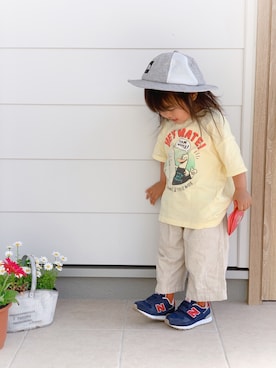 tsumuさん（キッズ・90cm）の春コーディネート