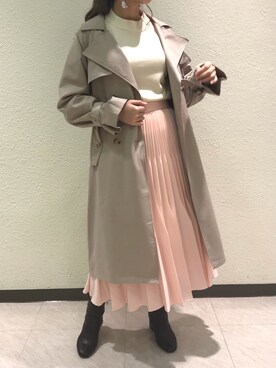 yukoさん（レディース・165cm）の春コーディネート