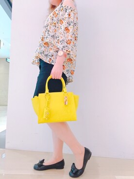 「ビビット」｜LUCCYさん（レディース・160cm）の春コーディネート