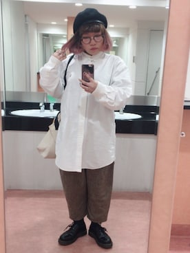 「Ralph Lauren」｜「アイテム（ハンチング/ベレー帽）」を使った、fuka_the_endさん（レディース・150cm）の冬コーディネート