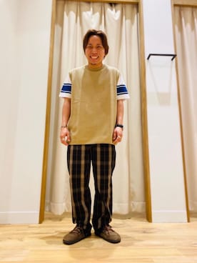 「coen」｜coenたぐちさん（メンズ・157cm）の夏コーディネート