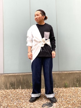 「SMITH'S（スミス）のアイテム」を使った、coenたぐちさん（メンズ・157cm）の夏コーディネート