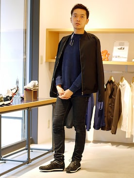 「PATRICK（パトリック）のアイテム」を使った、LB_KAWABEさん（メンズ・172cm）の冬コーディネート