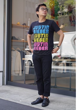 「黒パンツ」｜LB_KAWABEさん（メンズ・172cm）の夏コーディネート