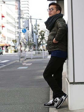 「PATRICK（パトリック）のアイテム」を使った、LB_KAWABEさん（メンズ・172cm）の冬コーディネート
