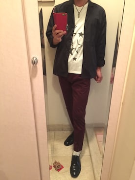 「CIAOPANIC TYPY（チャオパニックティピー）のアイテム（レッグウェア）」を使った、たいぴぃ♪さん（メンズ・175cm）の秋コーディネート