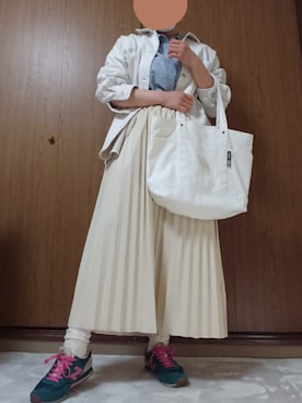 「studio CLIP（スタディオクリップ）のアイテム（その他アウター）」を使った、ののさん（レディース・157cm）の春コーディネート