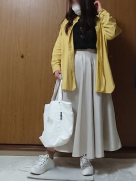 「CEDAR CREST（セダークレスト ）のアイテム」を使った、ののさん（レディース・157cm）の春コーディネート