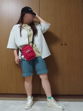 「CEDAR CREST（セダークレスト ）のアイテム」を使った、ののさん（レディース・157cm）の春コーディネート