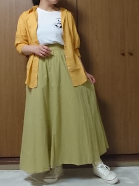 「CEDAR CREST（セダークレスト ）のアイテム」を使った、ののさん（レディース・157cm）の夏コーディネート