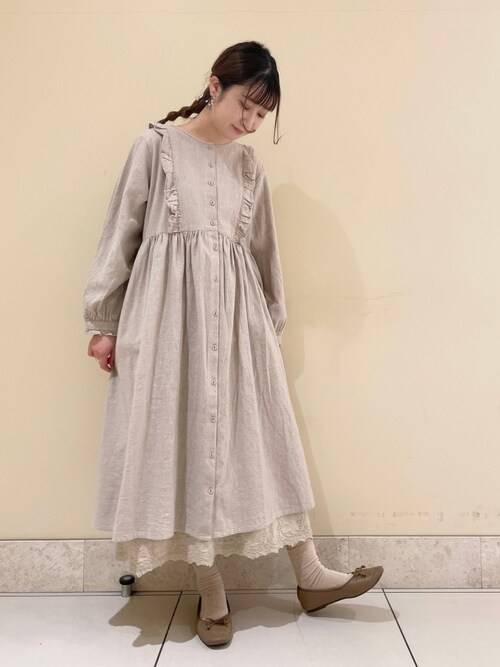 りかりかꪔ Samansa Mos2 Home S シャポー船橋 Samansa Mos2のワンピースを使ったコーディネート Wear