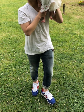 「GAS（ガス）のアイテム」を使った、Hide Sakuさん（メンズ・167cm）の夏コーディネート