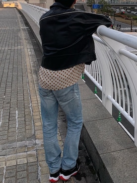 「soe（ソーイ）のアイテム（シャツ/ブラウス）」を使った、かいり（KAIRI）さん（メンズ・175cm）の春コーディネート