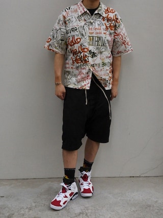 ブラックレザーショートパンツ 40 IT リックオウエンス　rick owens rick-owens-khaki-concordians-