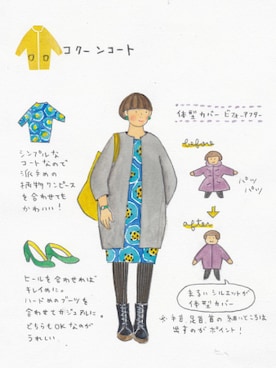 ちちちさんの（marimekko | マリメッコ）を使ったコーディネート