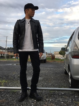 「アイテム（ブルゾン）」を使った、TaKa.K(相互フォロー)さん（メンズ・171cm・30代）の秋コーディネート