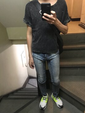 「Vigny（ヴィニー）のアイテム」を使った、JUNさん（メンズ・167cm）の秋コーディネート