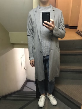 「Vigny（ヴィニー）のアイテム」を使った、JUNさん（メンズ・167cm）の秋コーディネート