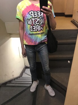 「Vigny（ヴィニー）のアイテム」を使った、JUNさん（メンズ・167cm）の夏コーディネート