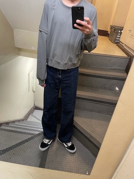 「ANAP（アナップ）のアイテム」を使った、JUNさん（メンズ・167cm）の春コーディネート