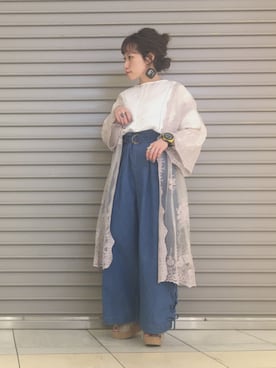 イノウエ トモミさん（レディース・148cm）の春コーディネート