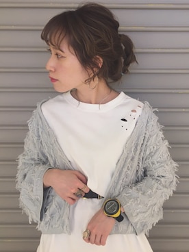 イノウエ トモミさん（レディース・148cm）の春コーディネート