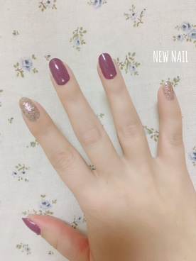 「アイテム（ボディ・ヘアケア、パープル系）」を使った、Mayumiさん（レディース・156cm）の冬コーディネート