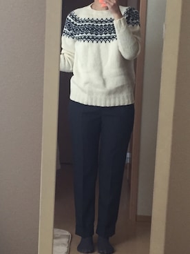 「融合」｜TINOKOさん（レディース・162cm）の冬コーディネート