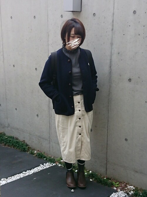 DANTON JD-8826 WOM ウールモッサノーカラーブルゾン DANTON（ダントン）の「【DANTON/ダントン】（JD-8826 WOM）ウール