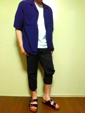 「Right-on（ライトオン）のアイテム（シューズ）」を使った、keitaさん（メンズ・170cm）の春コーディネート