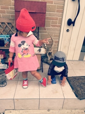 Koto♡Haruさん（キッズ・90cm）の秋コーディネート