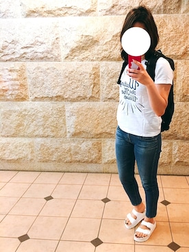 「AG JEANS（エージージーンズ）のアイテム」を使った、BOWさん（レディース・169cm）の春コーディネート