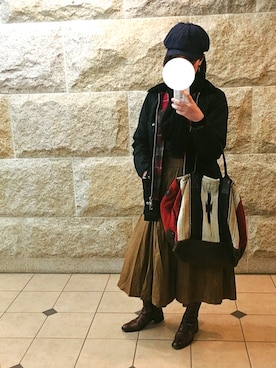 BOWさん（レディース・169cm）の冬コーディネート