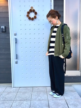 makiさん（レディース・161cm）の冬コーディネート