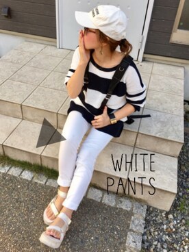 makiさん（レディース・161cm）の春コーディネート